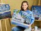 Figured'Art Paint by Numbers for Adults with Frame Van Gogh Starry Night 16"x20" - Craft Art Painting DIY Kit Canvas Already Stretched on a Wooden Frame